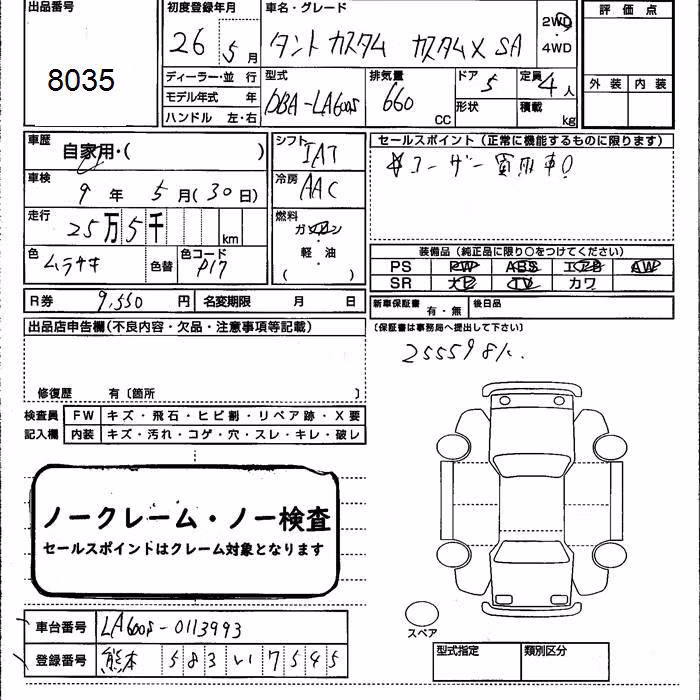 DAIHATSU TANTO