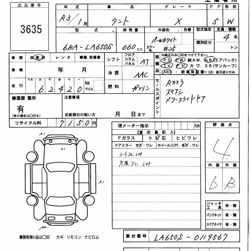 DAIHATSU TANTO