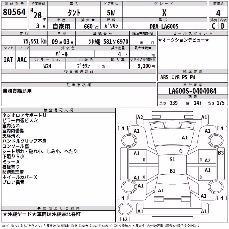 DAIHATSU TANTO