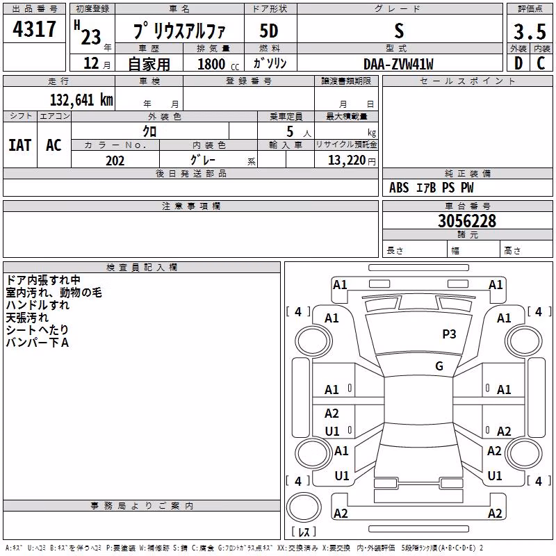 TOYOTA PRIUS ALPHA