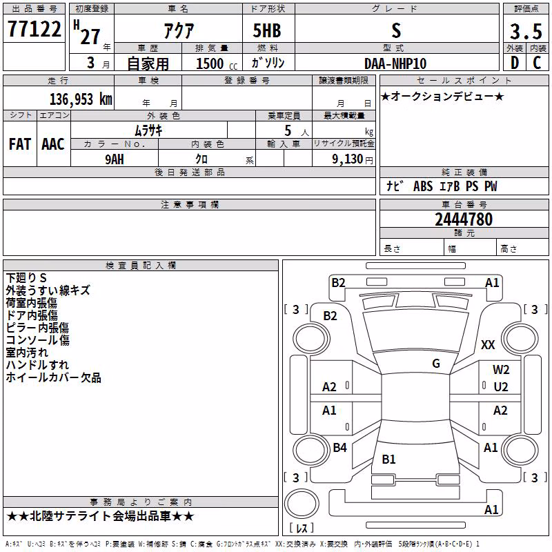 TOYOTA AQUA