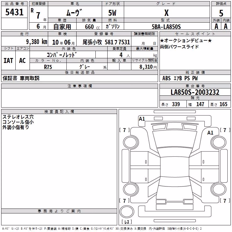 DAIHATSU MOVE