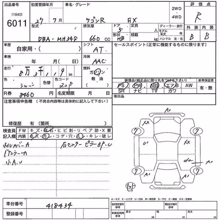 SUZUKI WAGON R