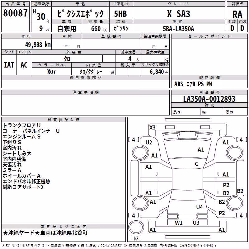 TOYOTA PIXIS EPOCH