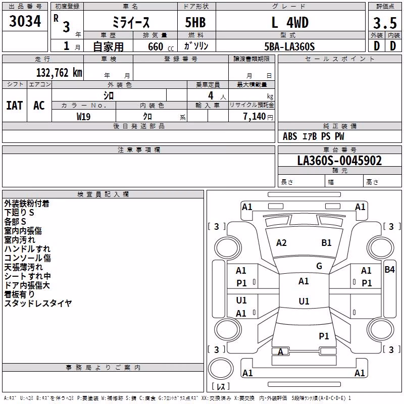 DAIHATSU MIRA E:S