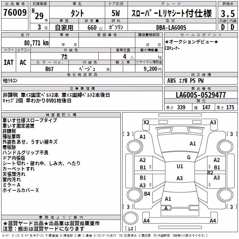 DAIHATSU TANTO