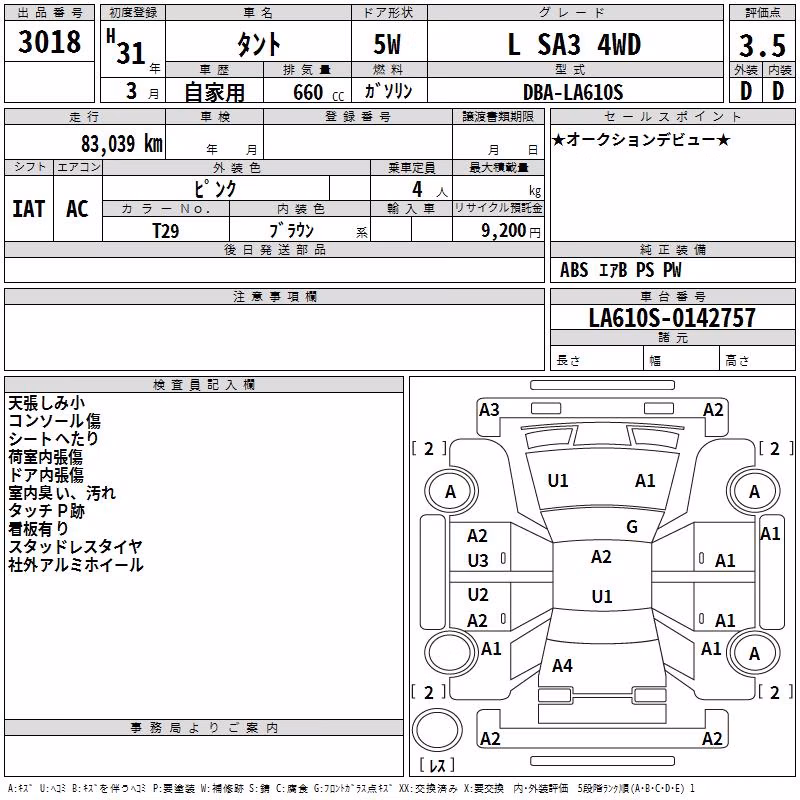 DAIHATSU TANTO