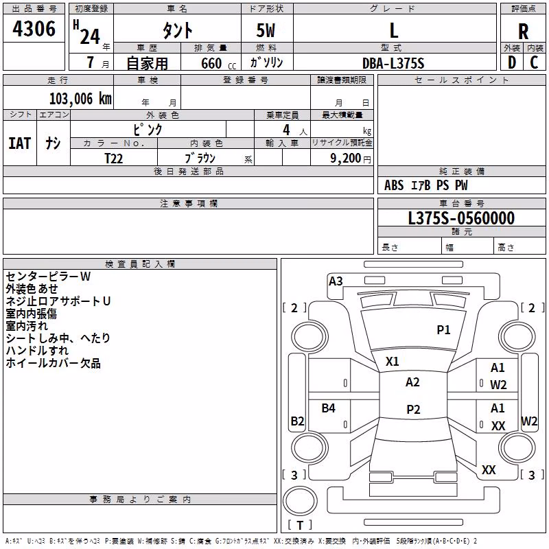 DAIHATSU TANTO
