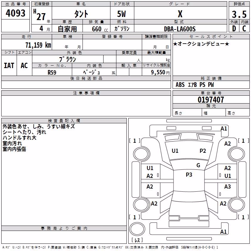 DAIHATSU TANTO