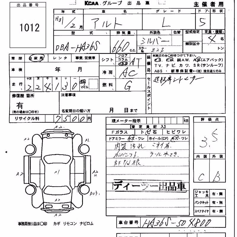 SUZUKI ALTO