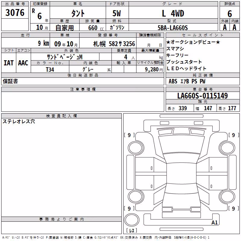 DAIHATSU TANTO