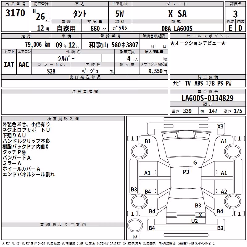 DAIHATSU TANTO