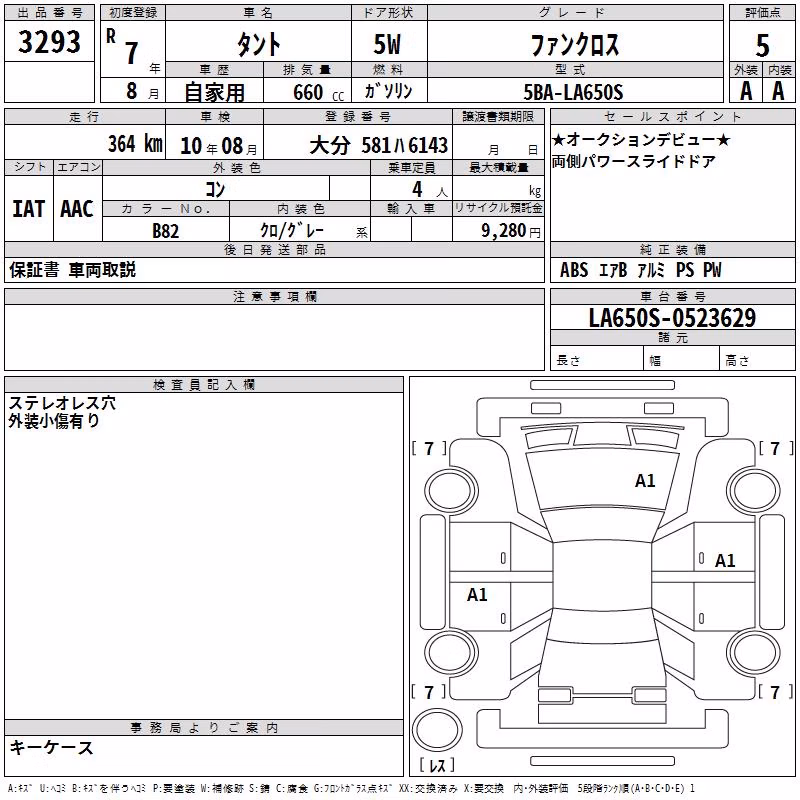 DAIHATSU TANTO
