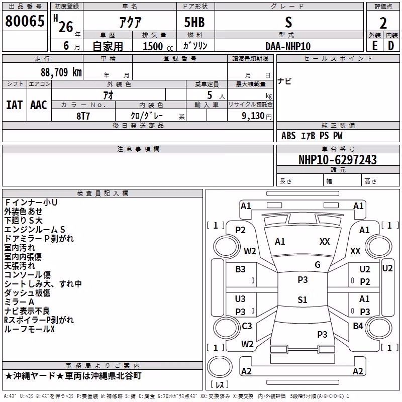 TOYOTA AQUA