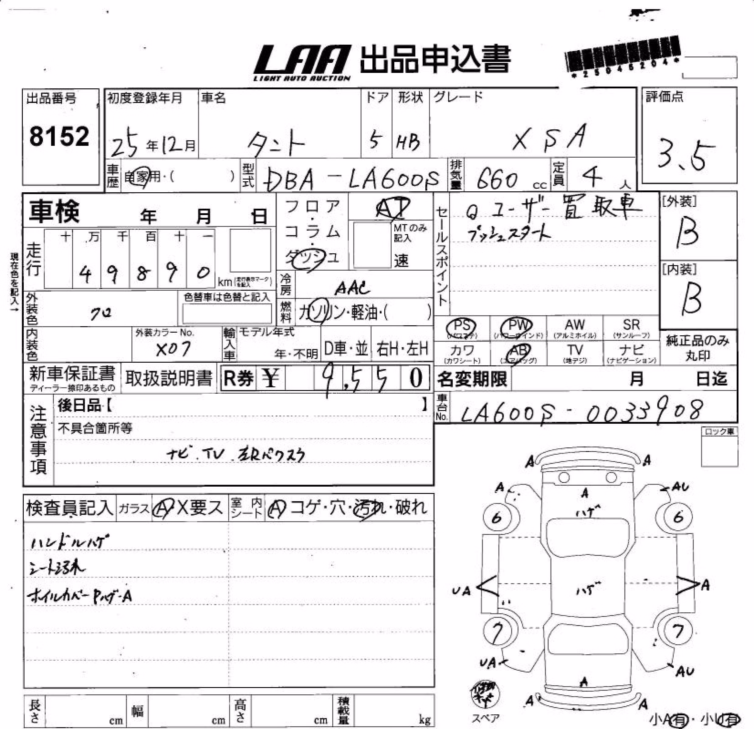 DAIHATSU TANTO