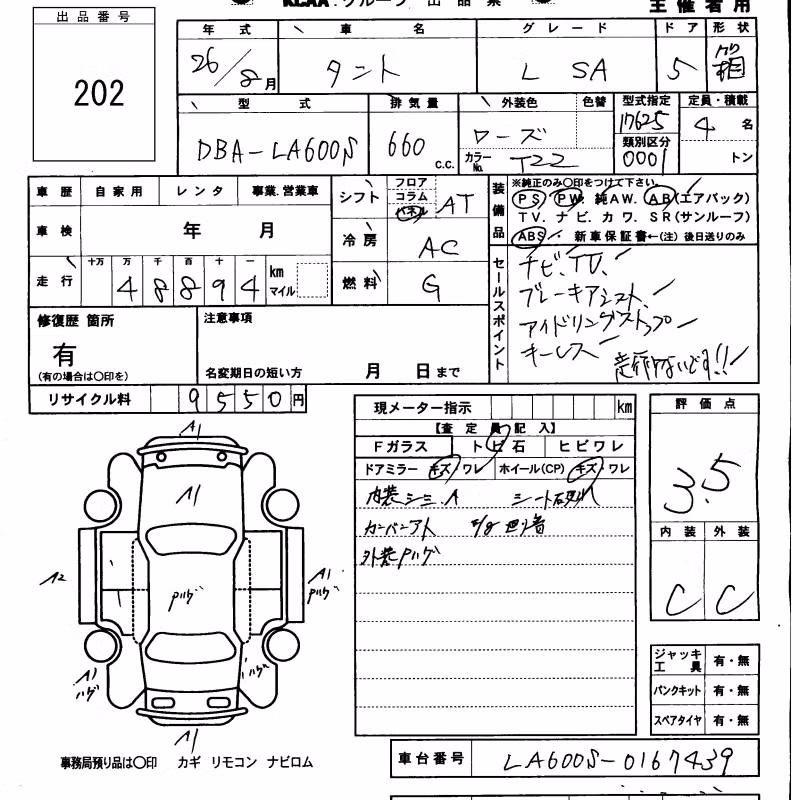 DAIHATSU TANTO