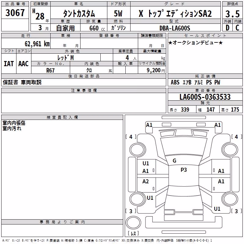 DAIHATSU TANTO