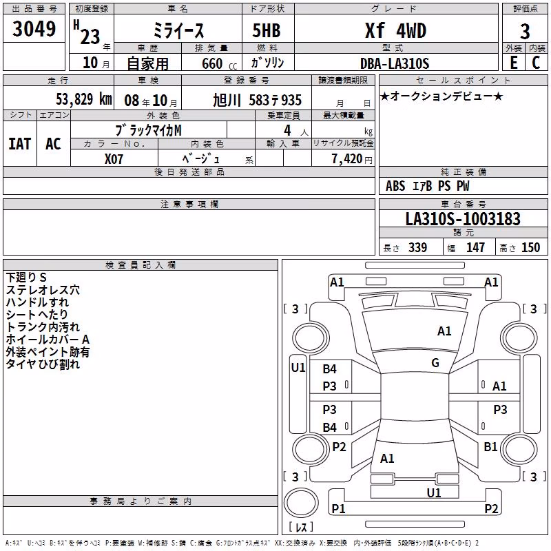DAIHATSU MIRA E:S
