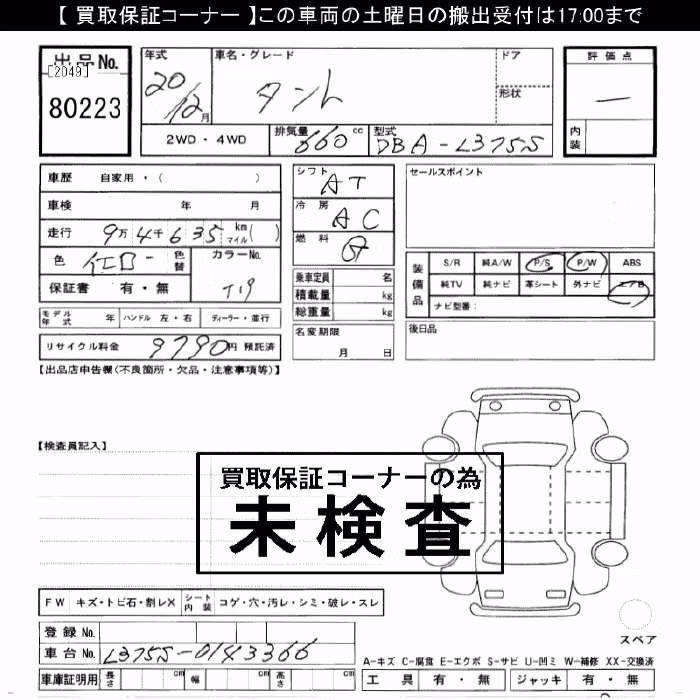 DAIHATSU TANTO