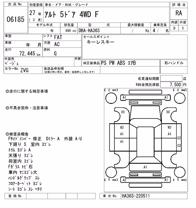 SUZUKI ALTO