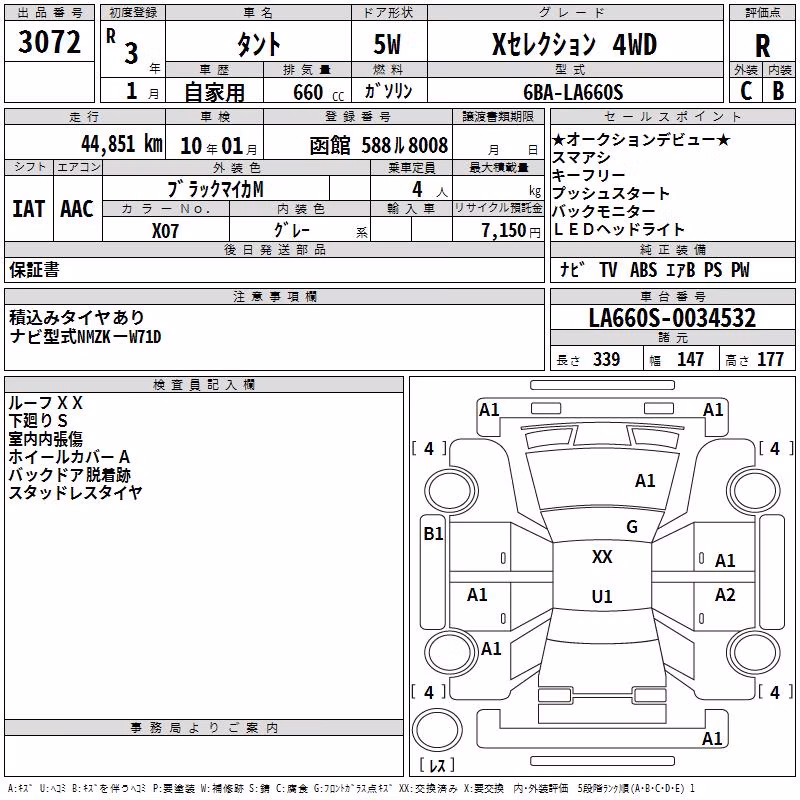 DAIHATSU TANTO
