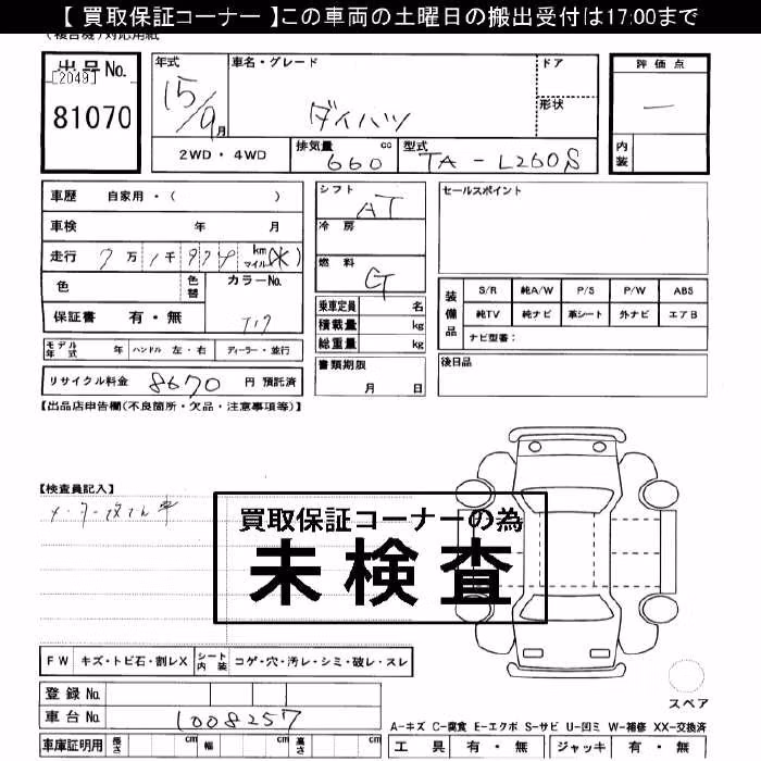 DAIHATSU MIRA AVY