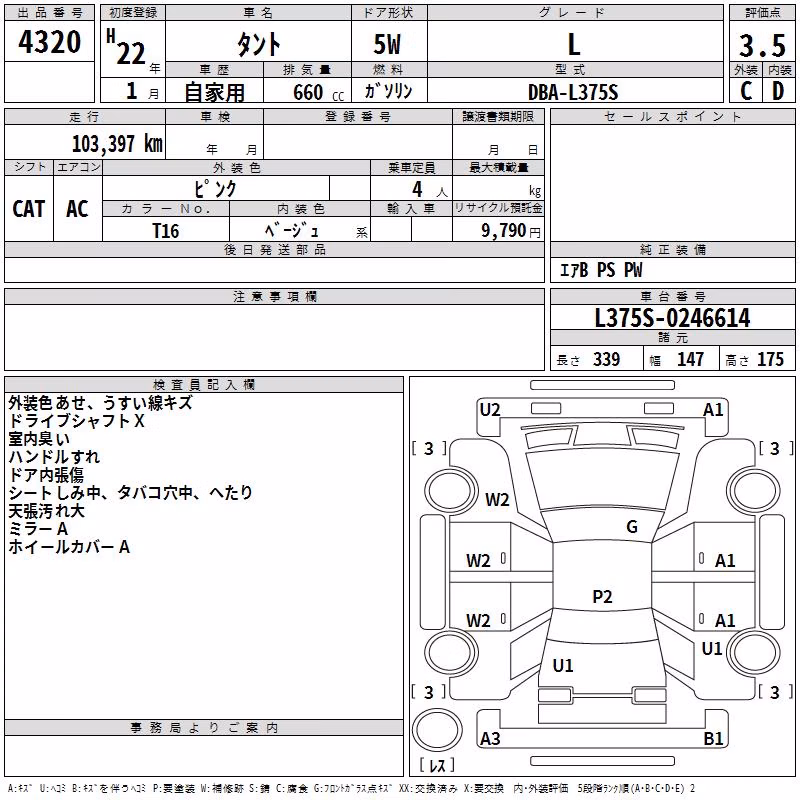 DAIHATSU TANTO