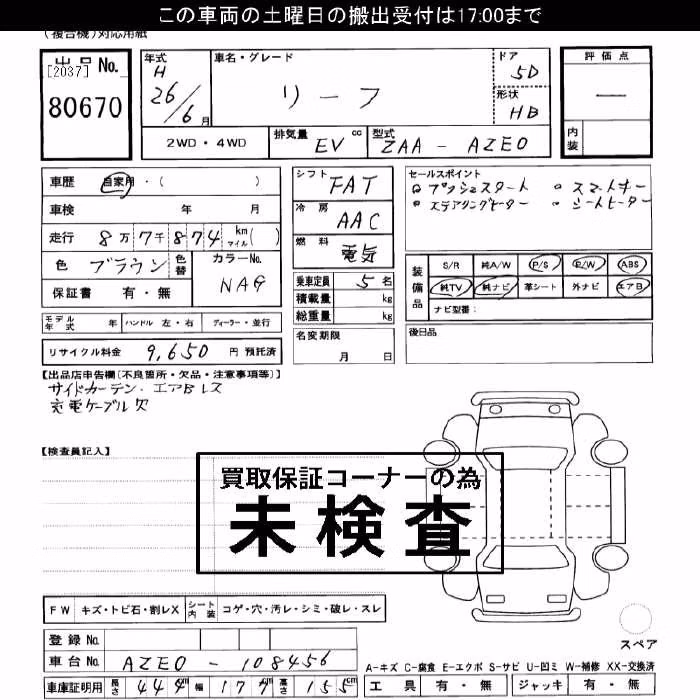 NISSAN LEAF