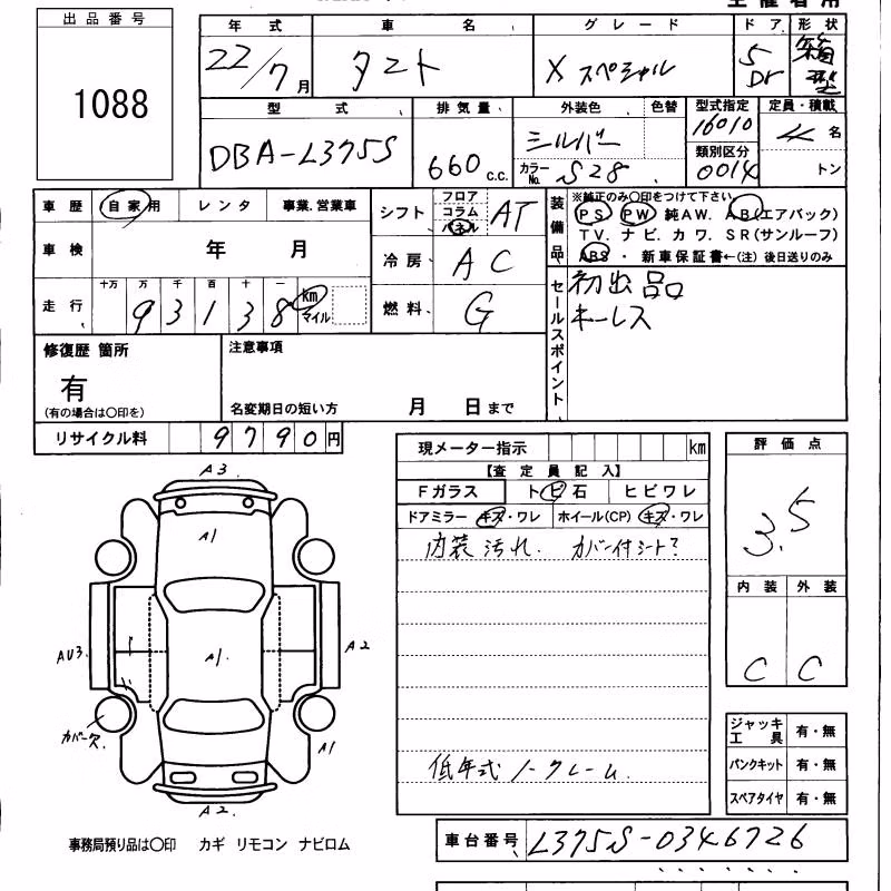 DAIHATSU TANTO