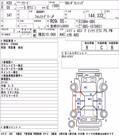 HONDA FREED