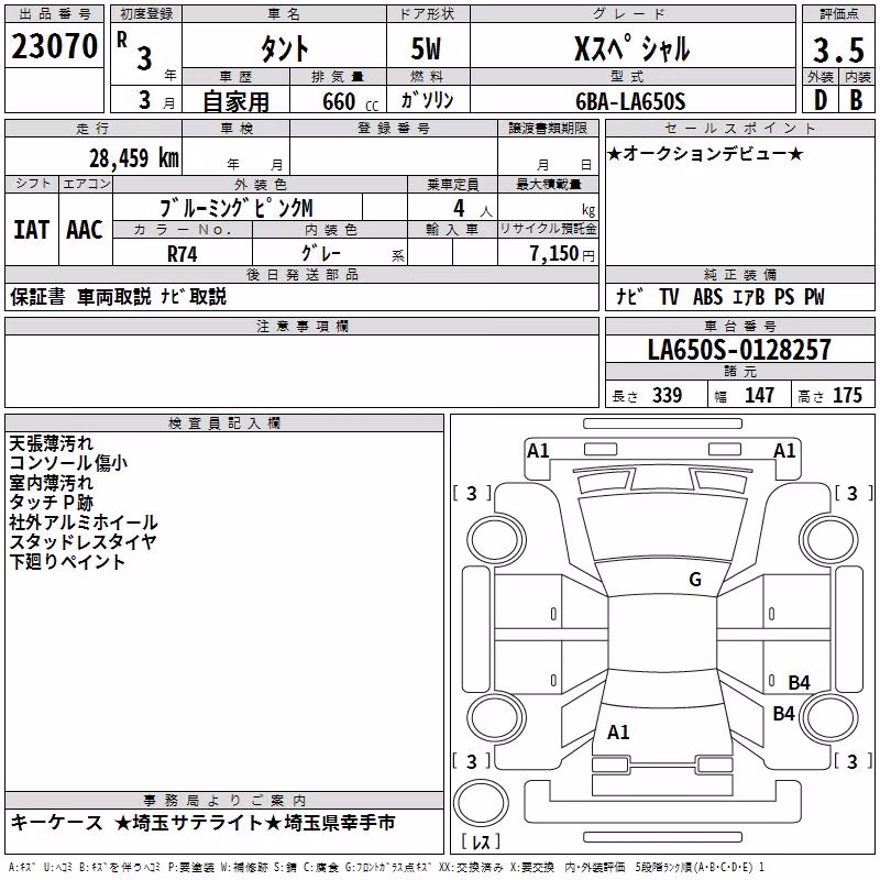 DAIHATSU TANTO