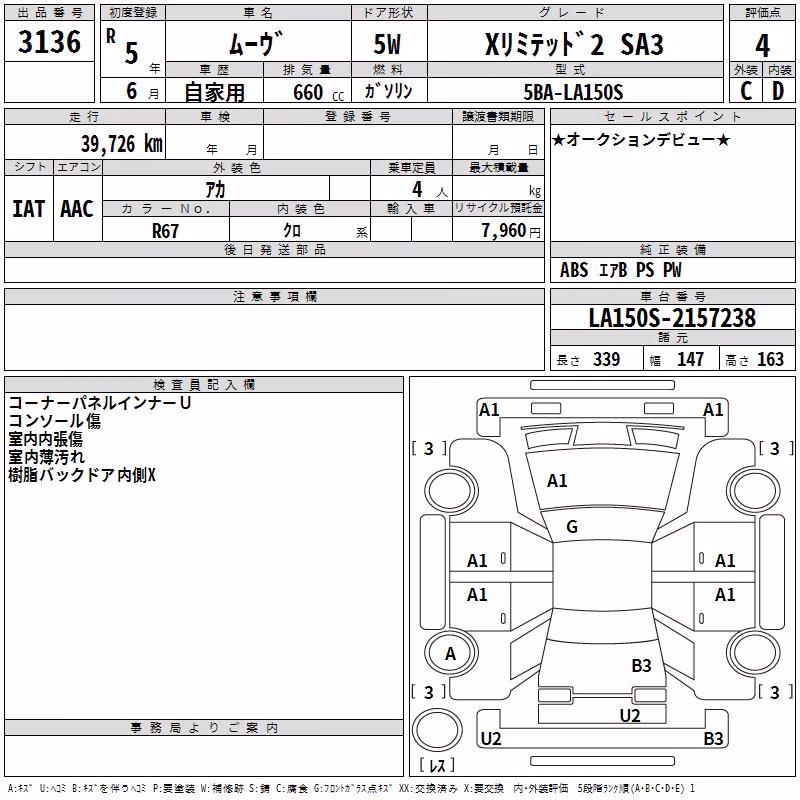 DAIHATSU MOVE