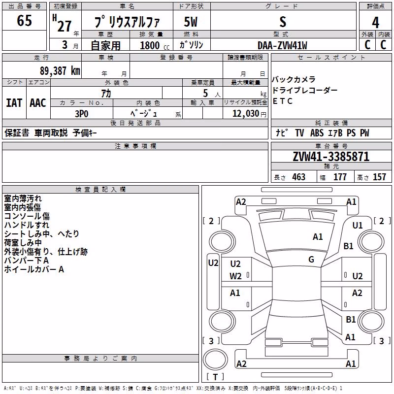 TOYOTA PRIUS ALPHA