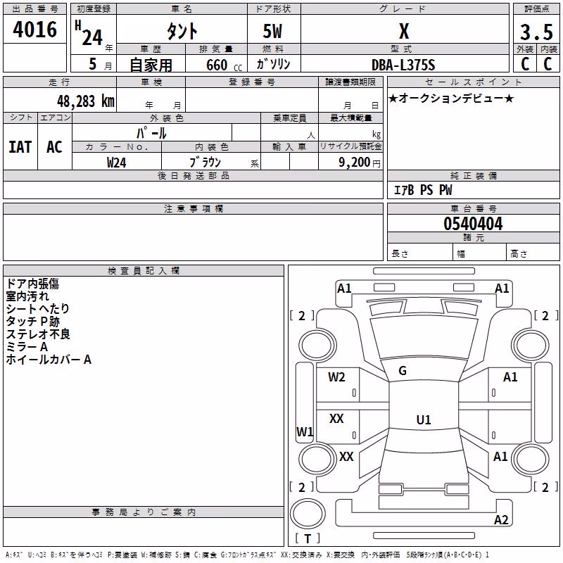 DAIHATSU TANTO