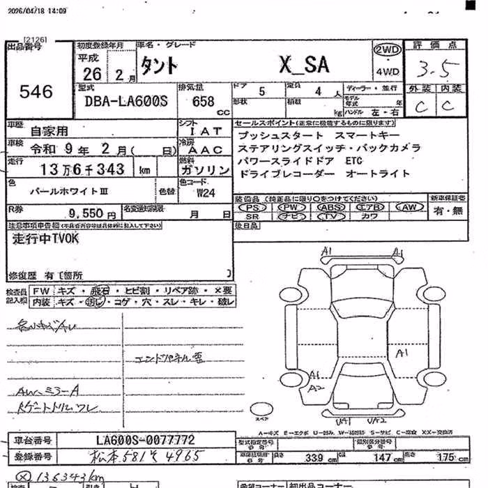 DAIHATSU TANTO