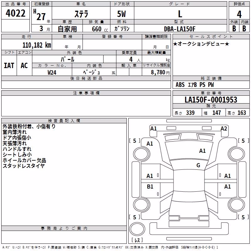 SUBARU STELLA