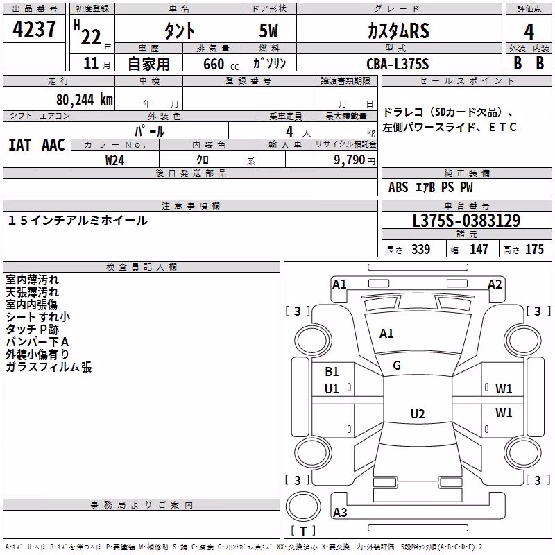 DAIHATSU TANTO
