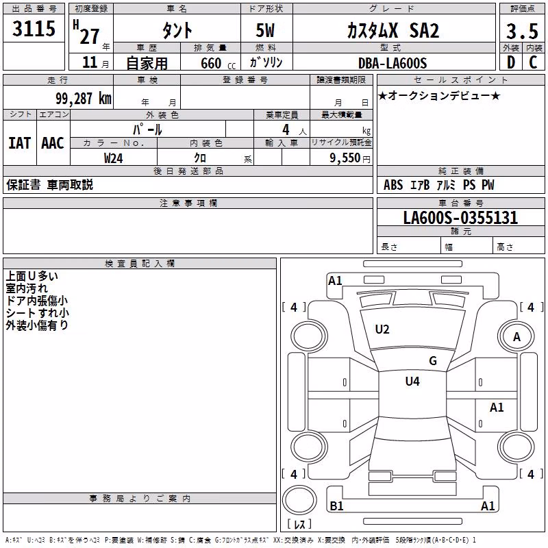 DAIHATSU TANTO