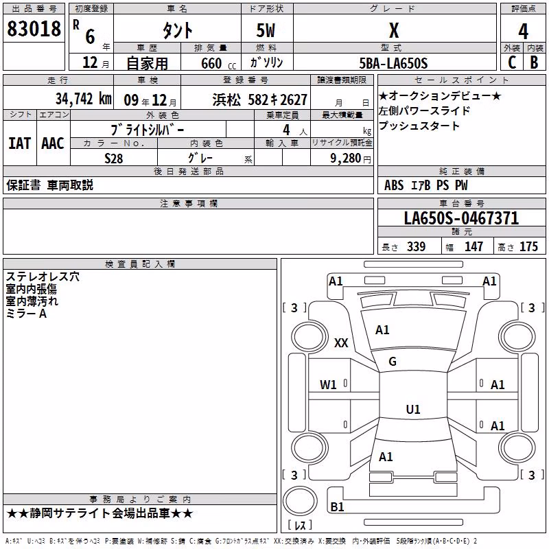 DAIHATSU TANTO