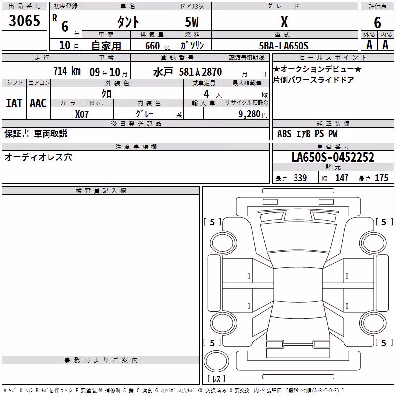DAIHATSU TANTO