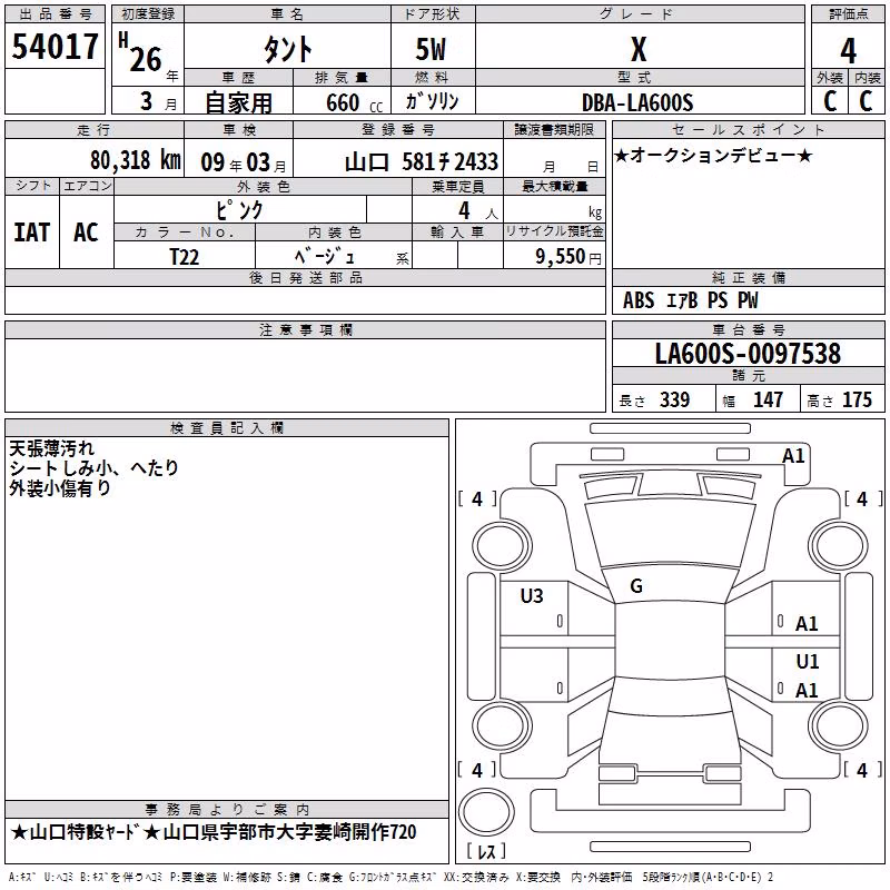 DAIHATSU TANTO