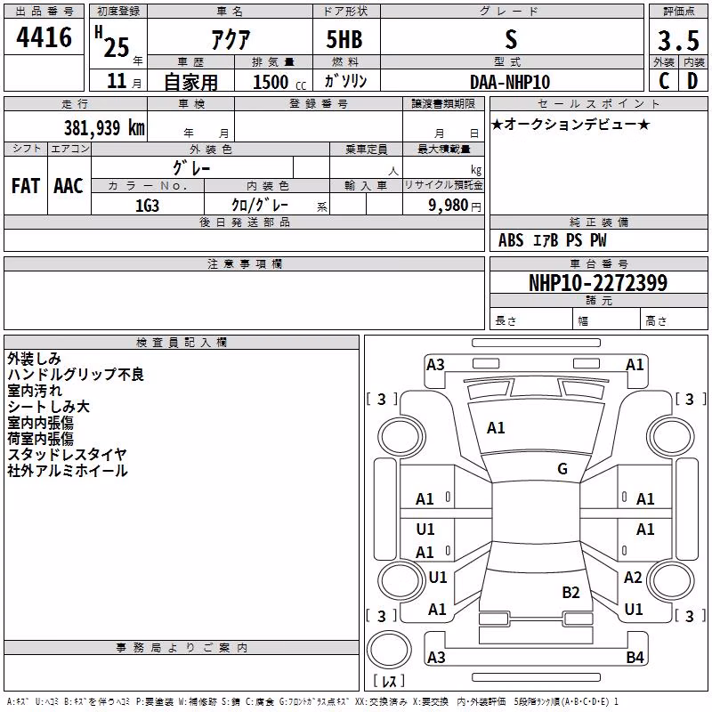 TOYOTA AQUA