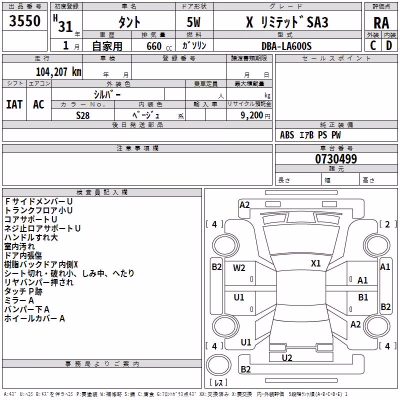 DAIHATSU TANTO