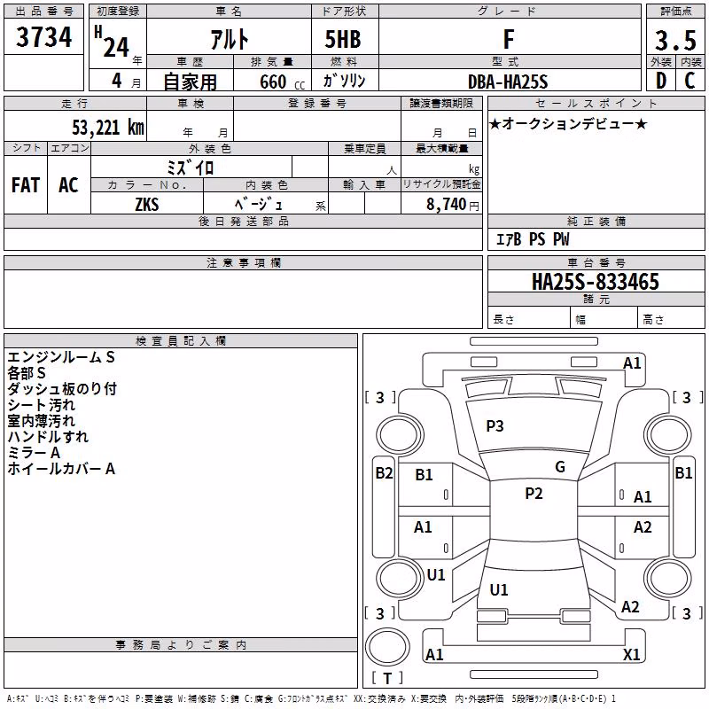 SUZUKI ALTO