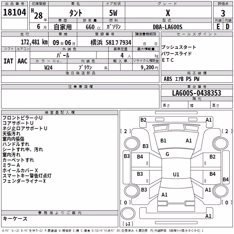 DAIHATSU TANTO