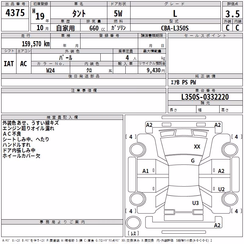 DAIHATSU TANTO