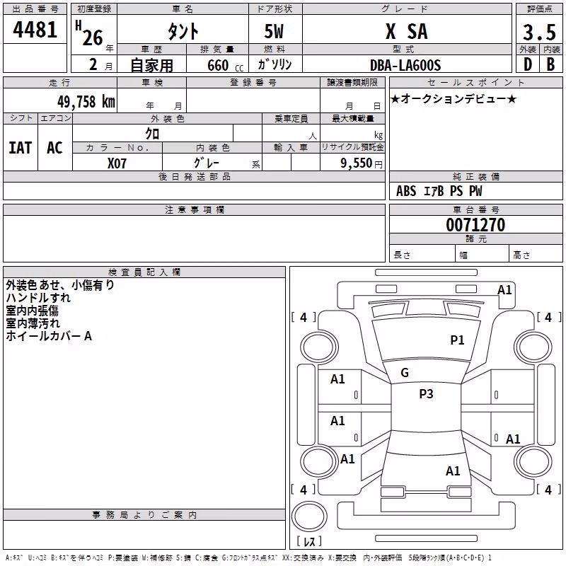DAIHATSU TANTO