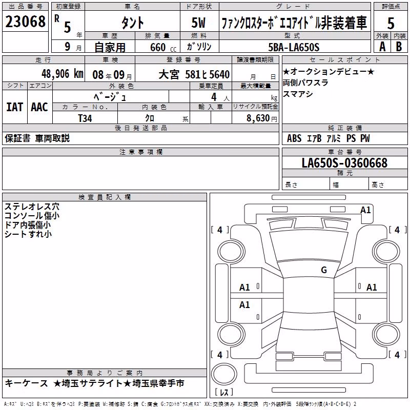 DAIHATSU TANTO
