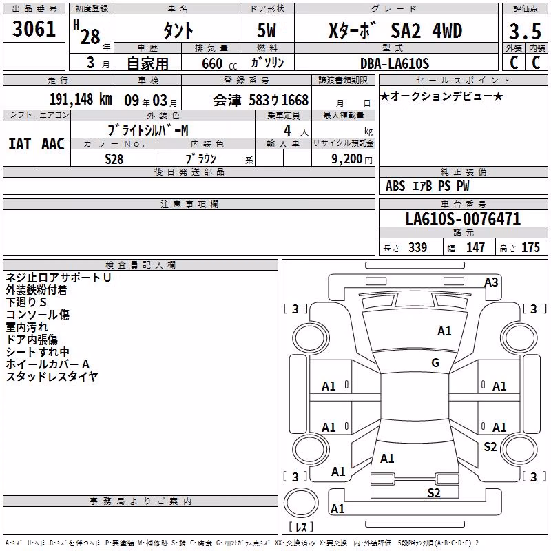 DAIHATSU TANTO