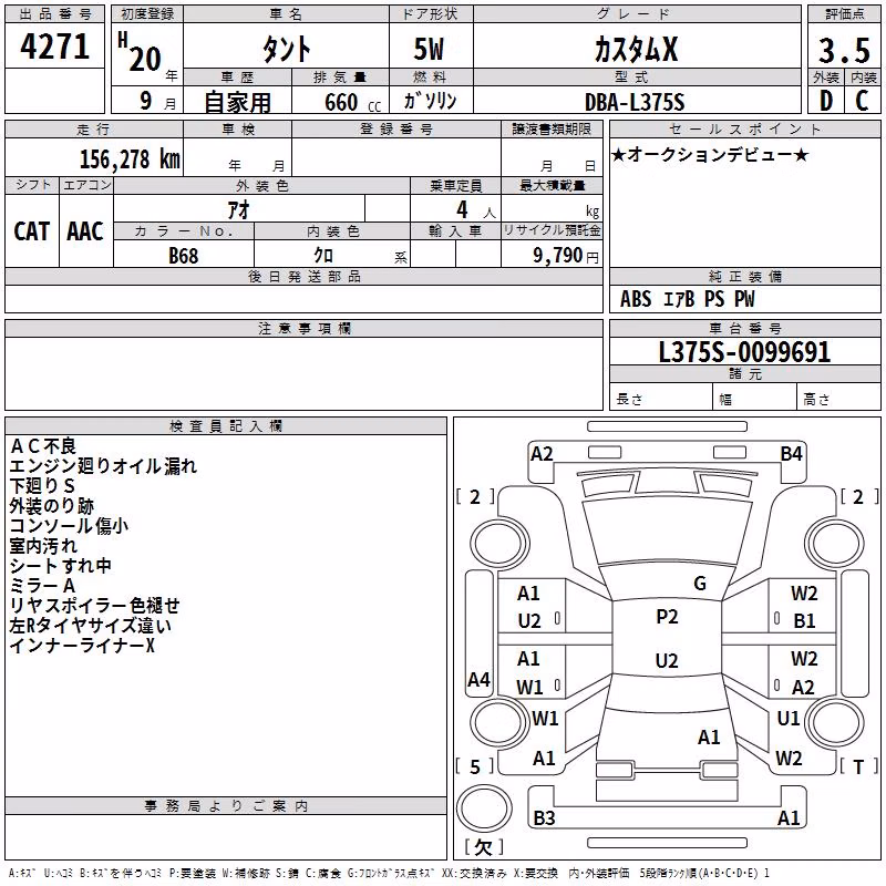 DAIHATSU TANTO